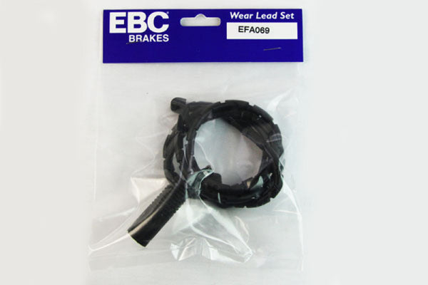 EBC 04-06 BMW X3 2.5 (E83) Rear Wear Leads - EFA069 for 2004-2011 BMW X3 - front view