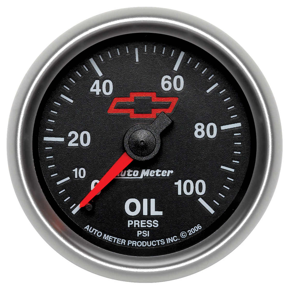 Autometer Sport-Comp II GM 52mm 0-100 PSI Mechanical Oil Pressure Gauge - 3621-00406