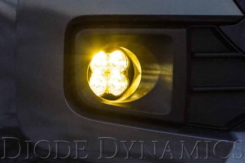 Diode Dynamics SS3 Sport Type B Kit ABL - White SAE Fog - DD6996 for 2006-2024 Toyota RAV4 - close-up