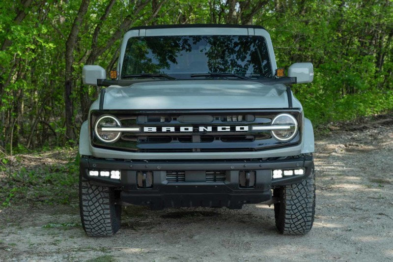 Diode Dynamics 21-Up Ford Bronco Stage Series Fog Pocket Kit - White Sport - DD7178 for 2021-2026 Ford Bronco - installed vie