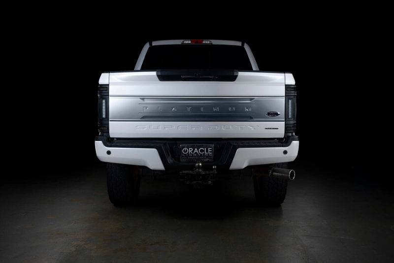 Oracle Lighting 17-22 Ford F-250/350 (Black Series) Flush Mount LED Tail Lights SEE WARRANTY - 5896-504-T