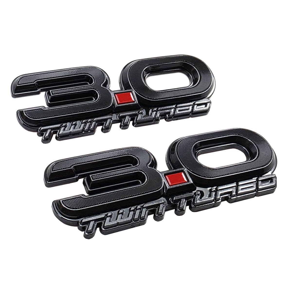 UPR - 3.0 Twin Turbo Fender Emblem Pair (fits Explorer ST, Bronco Raptor, Ranger Raptor) - 3673-052