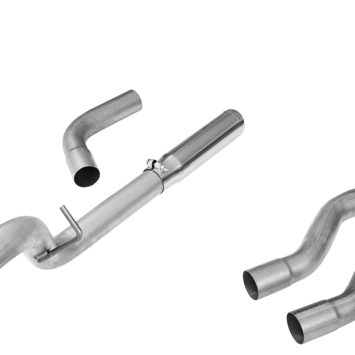 Flowmaster American Thunder Cat-Back Exhaust System - 1994-2002 Dodge Ram 2500/Ram 3500/Ram 1500 - Polished Tips - 3"x13" - 2.5" Inlet - 17429 - 2