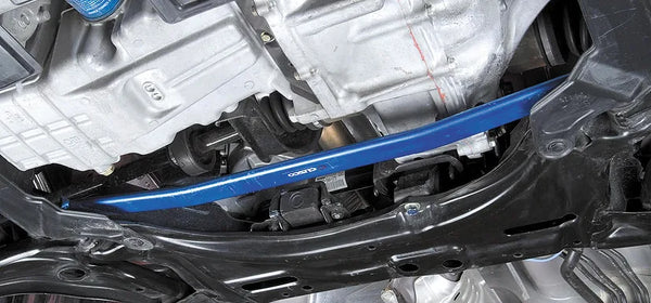 Cusco Lower Arm Bar Type I Front for Honda GD3 *DOES NOT FIT USDM* - 368 475 A for 2007-2008 Honda Fit - front view
