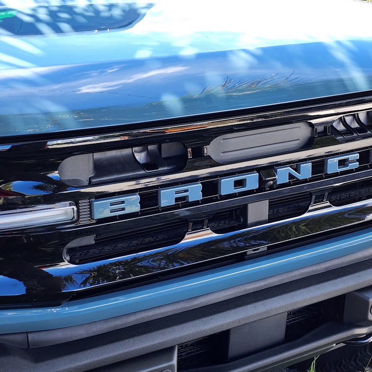 Clearance - UPR Grille Replacement Letters Compatible with 21+ Ford Bronco