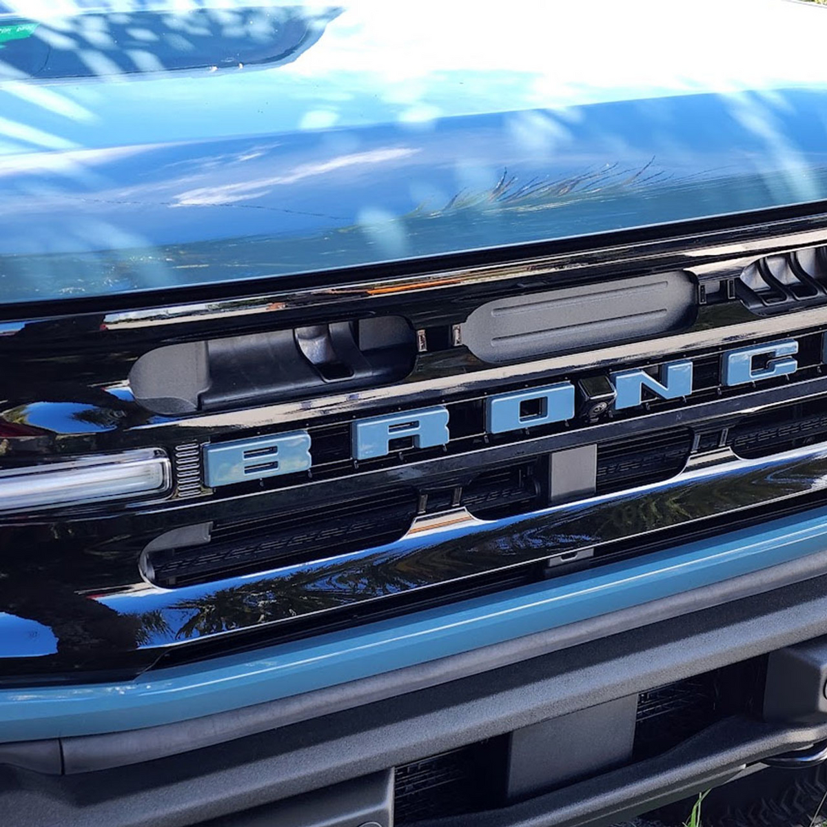 Clearance - UPR Grille Replacement Letters Compatible with 21-23 Ford Bronco