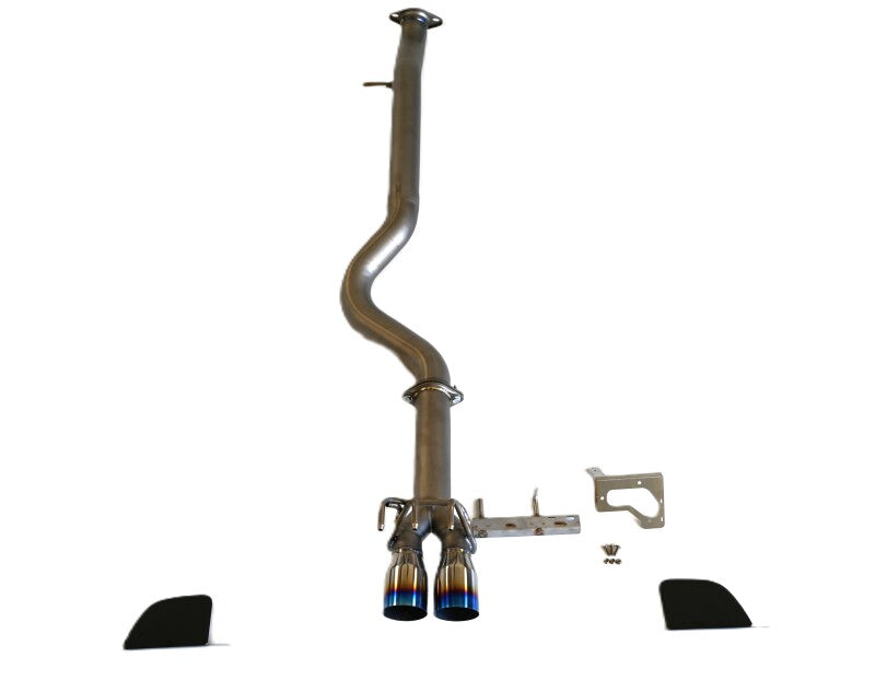 Invidia 22+ Toyota GR Corolla Full Titanium Cat-Back Exhaust - HS22TGCTR2ST by Invidia - front view