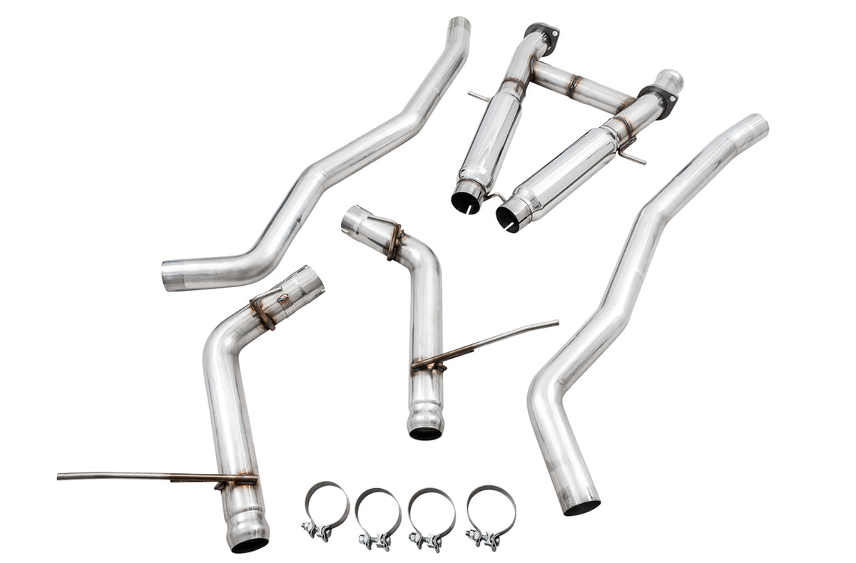 AWE Tuning 2020 Jeep Grand Cherokee SRT/Trackhawk Track Edition Exhaust - Use w/Stock Tips - 3020-31023