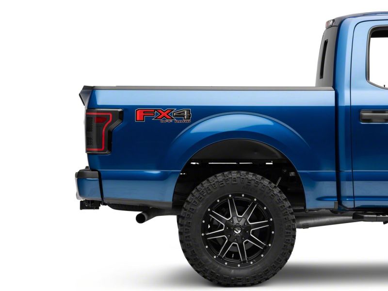 Raxiom 15-17 Ford F-150 LED Tail Lights w/ SEQL Turn Signals- Blk Housing (Clear Lens) - T544625