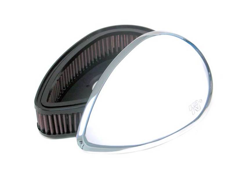 K&N Street Metal Intake System - Torch Intake System-Harley Davidson - RK-3902 for 1992-1997 Harley-Davidson FXSTC Softail Cu