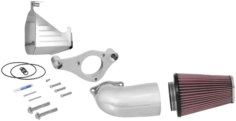 K&amp;N FIPK H/D Touring Models 2017 Chrome Performance Air Intake System - 57-1138C