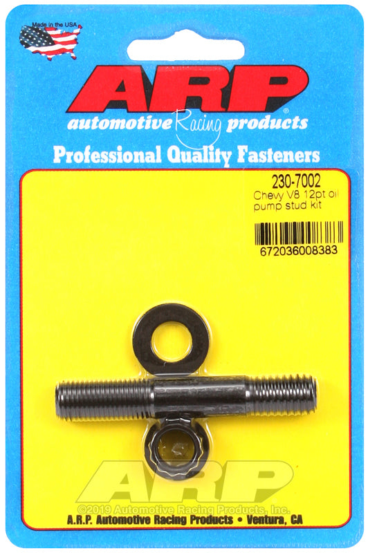 ARP Chevy V8 12pt Oil Pump Stud Kit - 230-7002