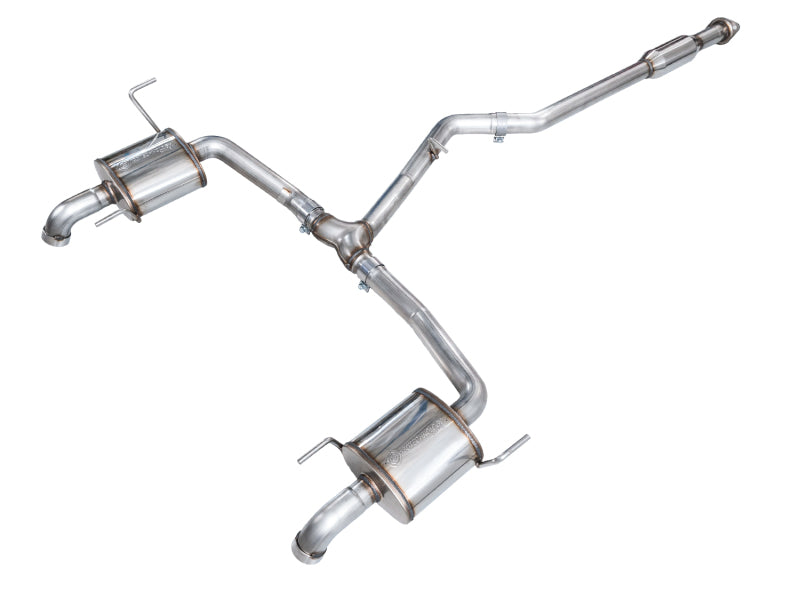 AWE 20-25 Subaru Outback (Wilderness &amp; XT) 0FG Catback Exhaust w/Dual BashGuards - 3015-38246