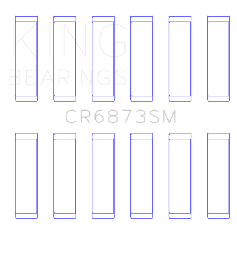 King Toyota 2GR-FE/3GR-FE Connecting Rod Bearing Set - CR6873SM