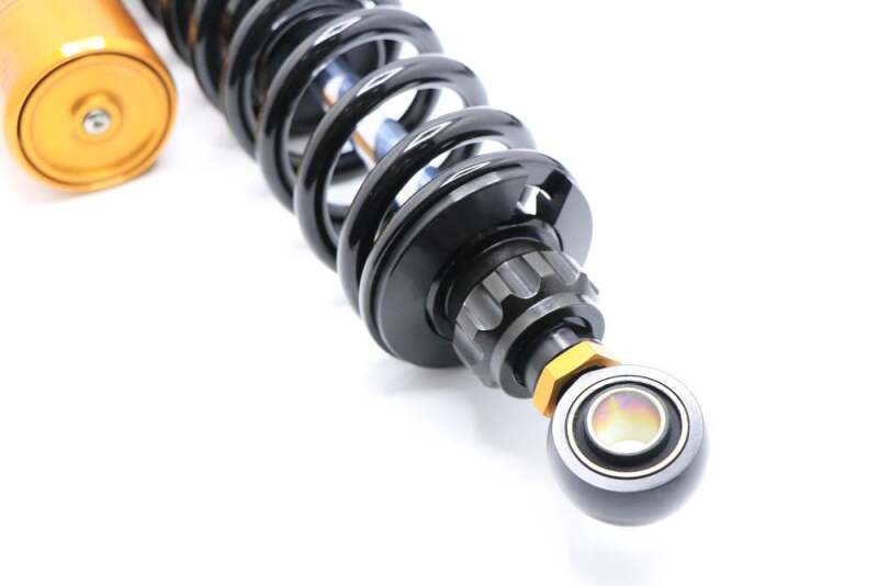 Ohlins 91-17 Harley-Davidson Dyna FXD STX 36 Blackline Shock Absorber w/ Gold Accents - HD 764LE