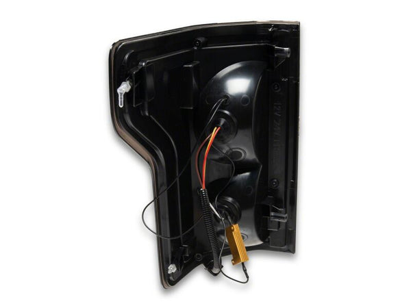 Raxiom15-20 Ford F-150 LDS Series LED Tail Lights- Black Housing- Clear Lens - T625923 - front view
