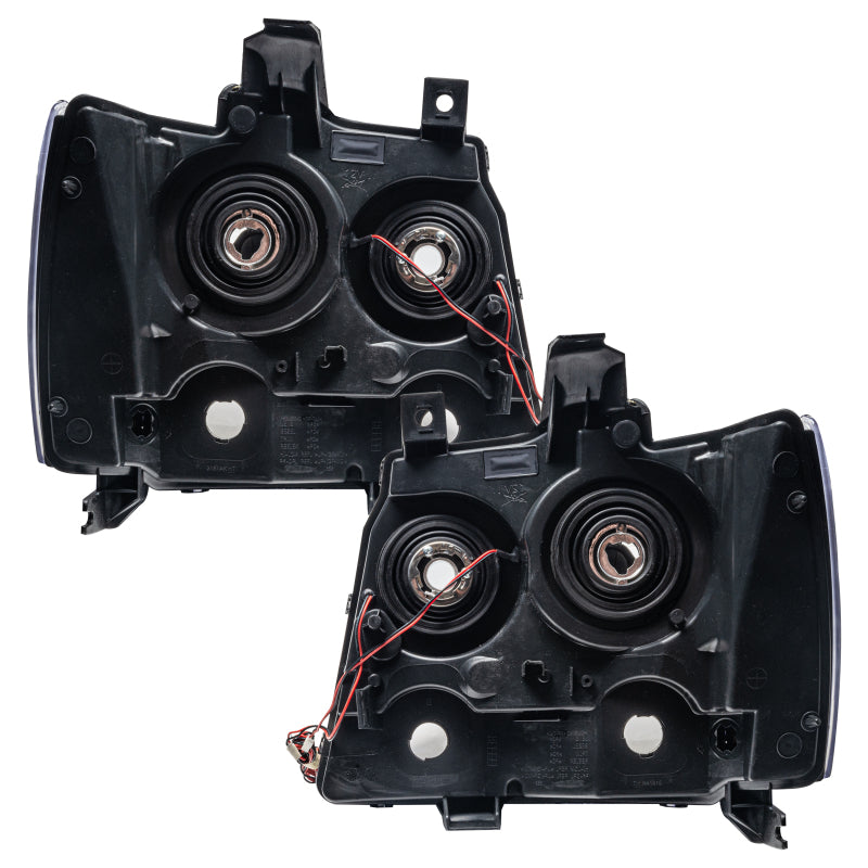 Oracle 07-13 Chevy Avalanche Pre-Assembed SMD Headlights - ColorSHIFT w/ 2.0 Controller SEE WARRANTY - 7001-333