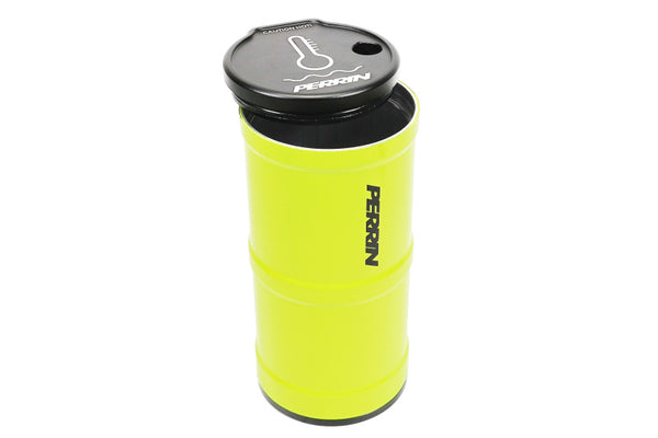 Perrin 13-25 Subaru BRZ / 04-21 Subaru STI / 02-25 Subaru WRX Coolant Overflow Tank - Neon Yellow - ASM-ENG-505NY by Perrin P