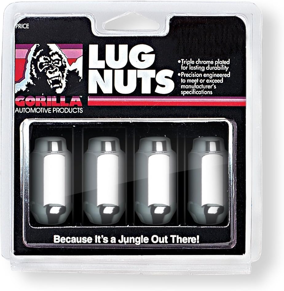 Gorilla Automotive - Dup Acorn Ht Lug 7/8" 5/8 CHR Clam - 76157HT