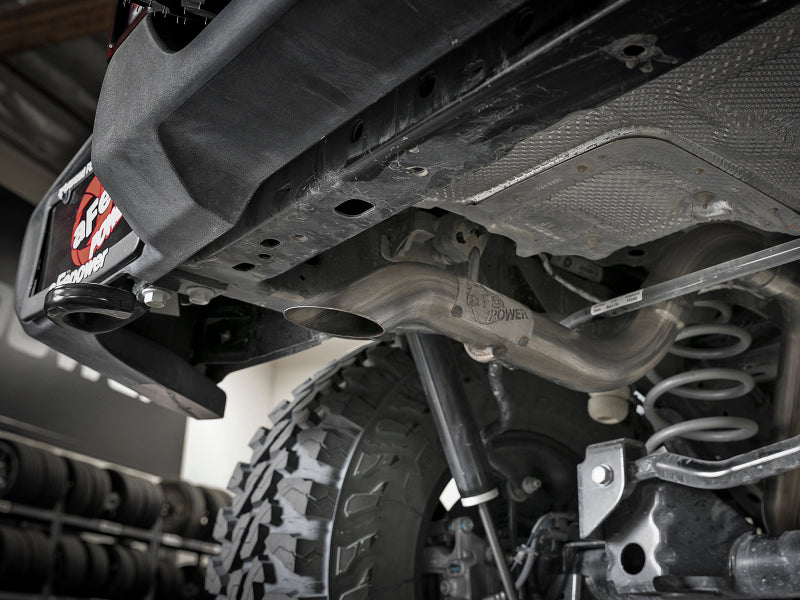 aFe MACH Force-Xp 2.5in 409SS Axle-Back Hi-Tuck Exhaust System 18-20 Jeep Wrangler (JL) V6 3.6L - 49-48075