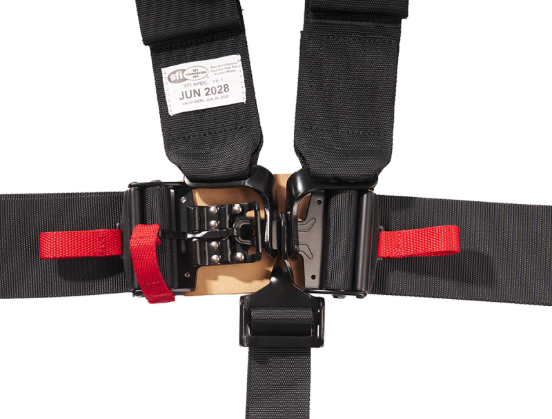 PRP 5.3 Harness Latch and Link with Removeable Pads SFI 16.1- Black - SBH5.3RP