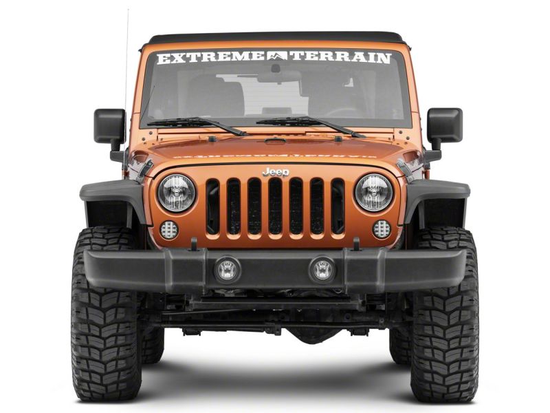 Raxiom 07-18 Jeep Wrangler JK Axial Series LED Front Turn Signals- Clear - J119944