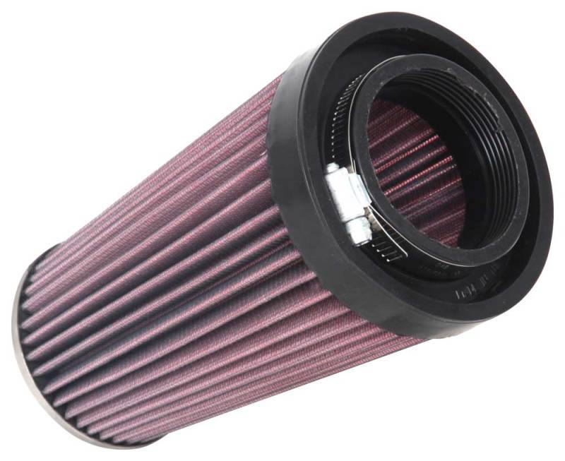 K&amp;N Universal Clamp-On Air Filter 2-3/4in Flange 3-1/2in T 8-1/4in Height - RC-5291