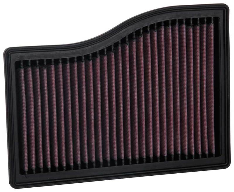 K&N 2019 Mercedes Benz A160 Replacement Drop In Air Filter - 33-3132 by K&N Engineering - angle view
