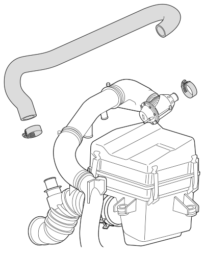 HKS 01-03 Mitsubishi Lancer Evo SQV Suction Return Kit - 71002-AM002