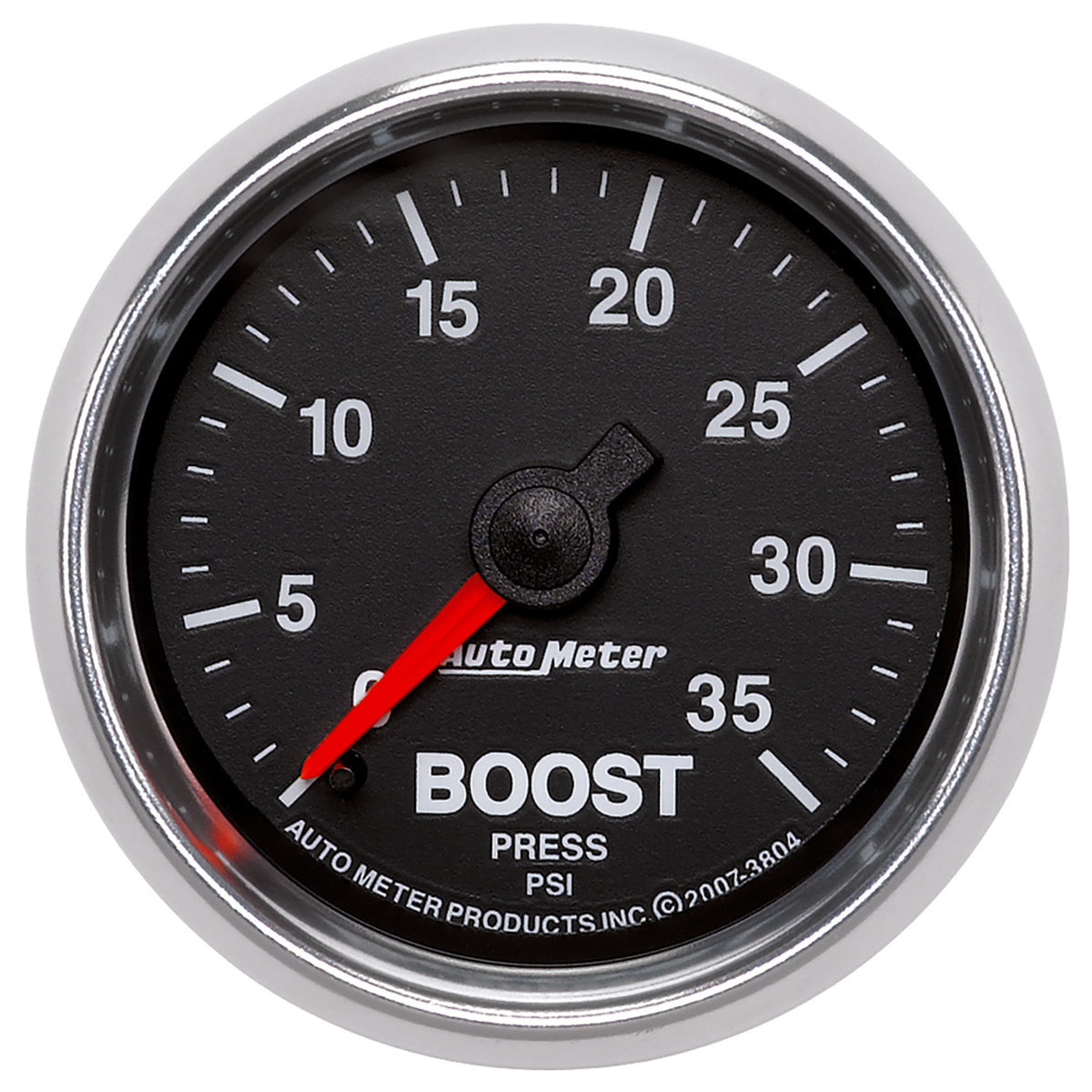 AutoMeter GS 2 1/16 inch 35PSI Mechanical Boost Gauge - 3804