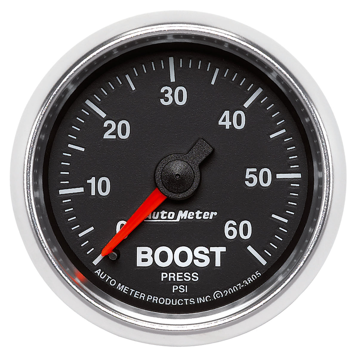 Autometer GS 52mm 0-60 psi Mechanical Boost Gauge - 3805