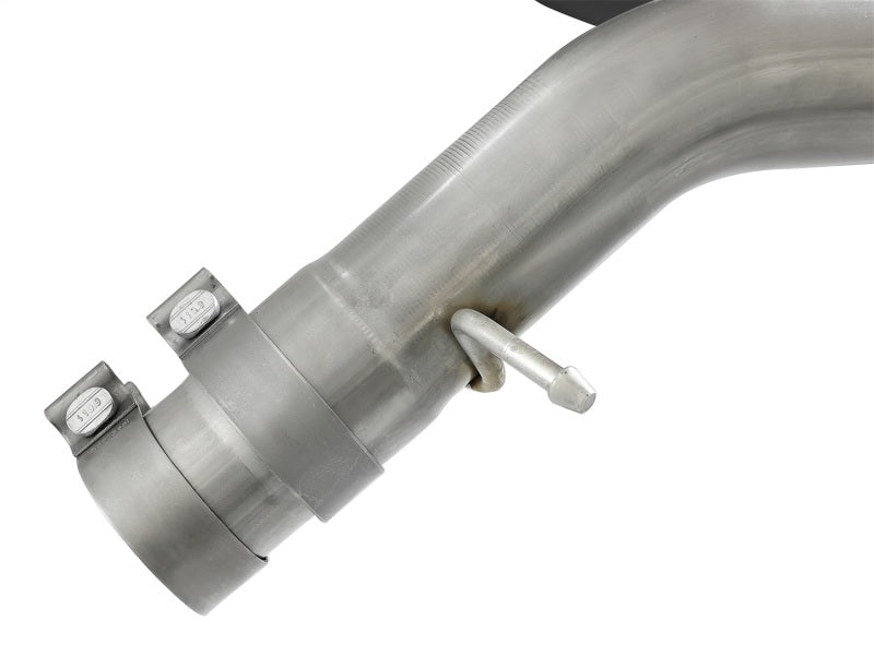 aFe Takeda 3in 304 SS Axle-Back Exhaust System w/ Polished Tip 16-18 Ford Focus RS 2.3L (t) - 49-33104-P