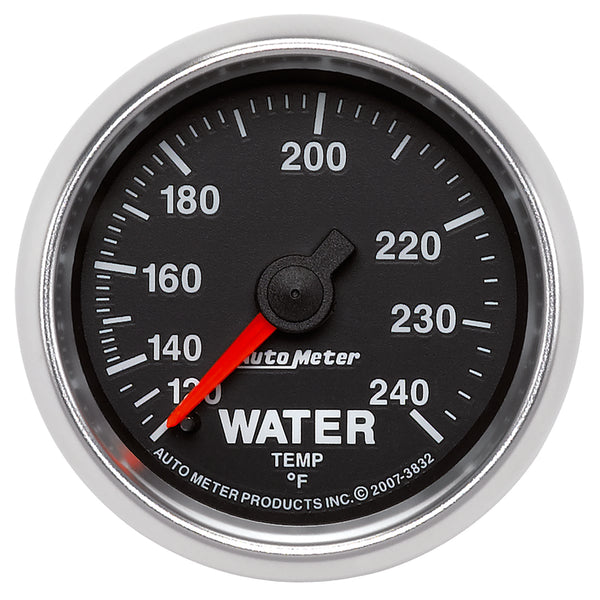 Autometer GS 52mm 120-240 Deg F Mechanical Water Temperature Gauge - 3832