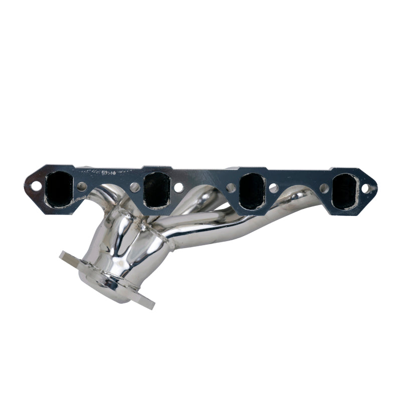BBK 87-95 Ford F150 Truck 5.0 302 Shorty Unequal Length Exhaust Headers - 1-5/8 Silver Ceramic - 35100