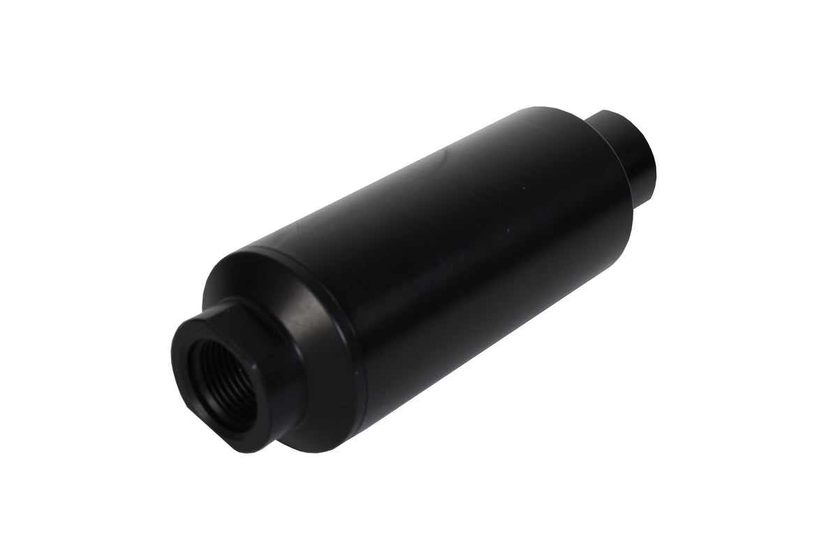 Aeromotive Pro-Series In-Line Filter - AN-12 - 40 Micron SS Element - Nickel Chrome Finish - 12342