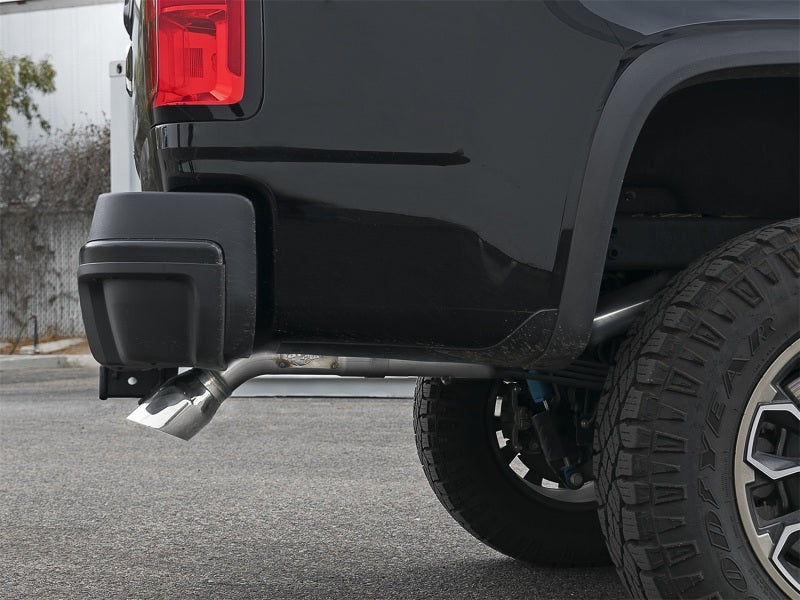 aFe MACH Force-Xp Hi-Tuck 3in. 409 SS C/B Exhaust 15-18 GM Colorado L4-2.5L/V6-3.6L - Polished Tip - 49-44099-P