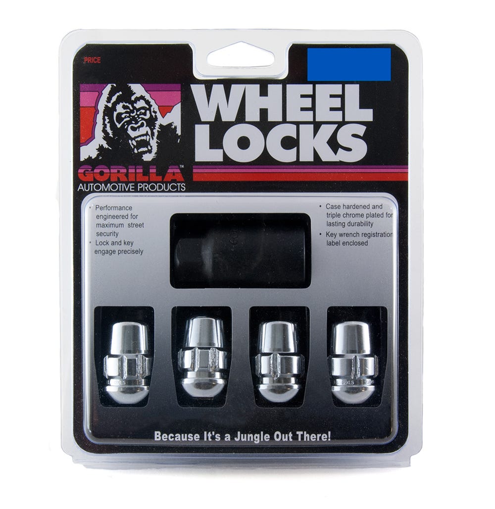 Gorilla Automotive - Ball Seat Lock Xl 12-1.50 CHR Clam - 38431XL