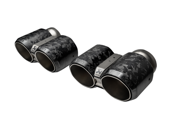 Akrapovic BMW M2 Coupe (G87) Tail Pipe Set - Chopped Carbon - TP-CT/73/CF for 2023-2025 BMW M2