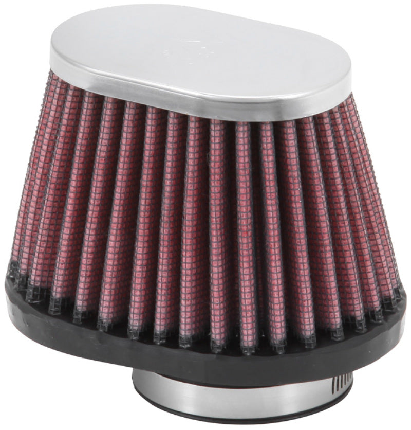 K&amp;N 1-3/4in FLG 4 X 2-7/8in B 3 X 2in T 2-3/4in L Universal Clamp-On Air Filter - RC-2450