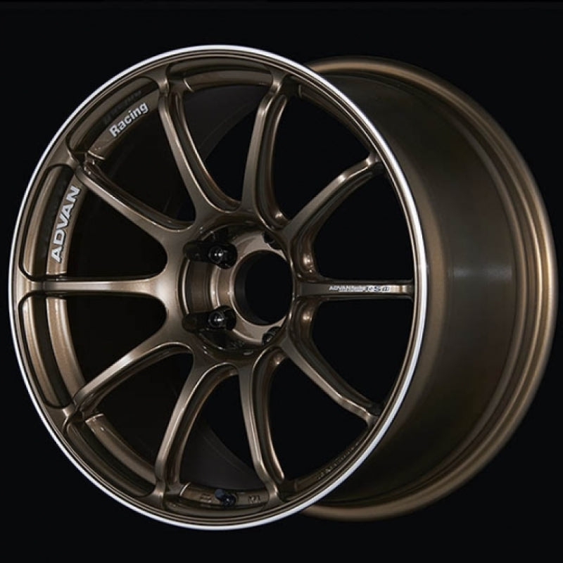 Advan RSIII 18x10 +35 5-114.3 Umber Bronze Metallic &amp; Ring Wheel - YA38K35EUAR