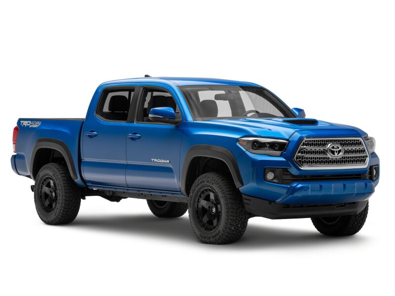 Raxiom 16-23 Toyota Tacoma CXR Series V2 LED Projector Headlights- Black Housing- Clear Lens - TT44175 - rear view