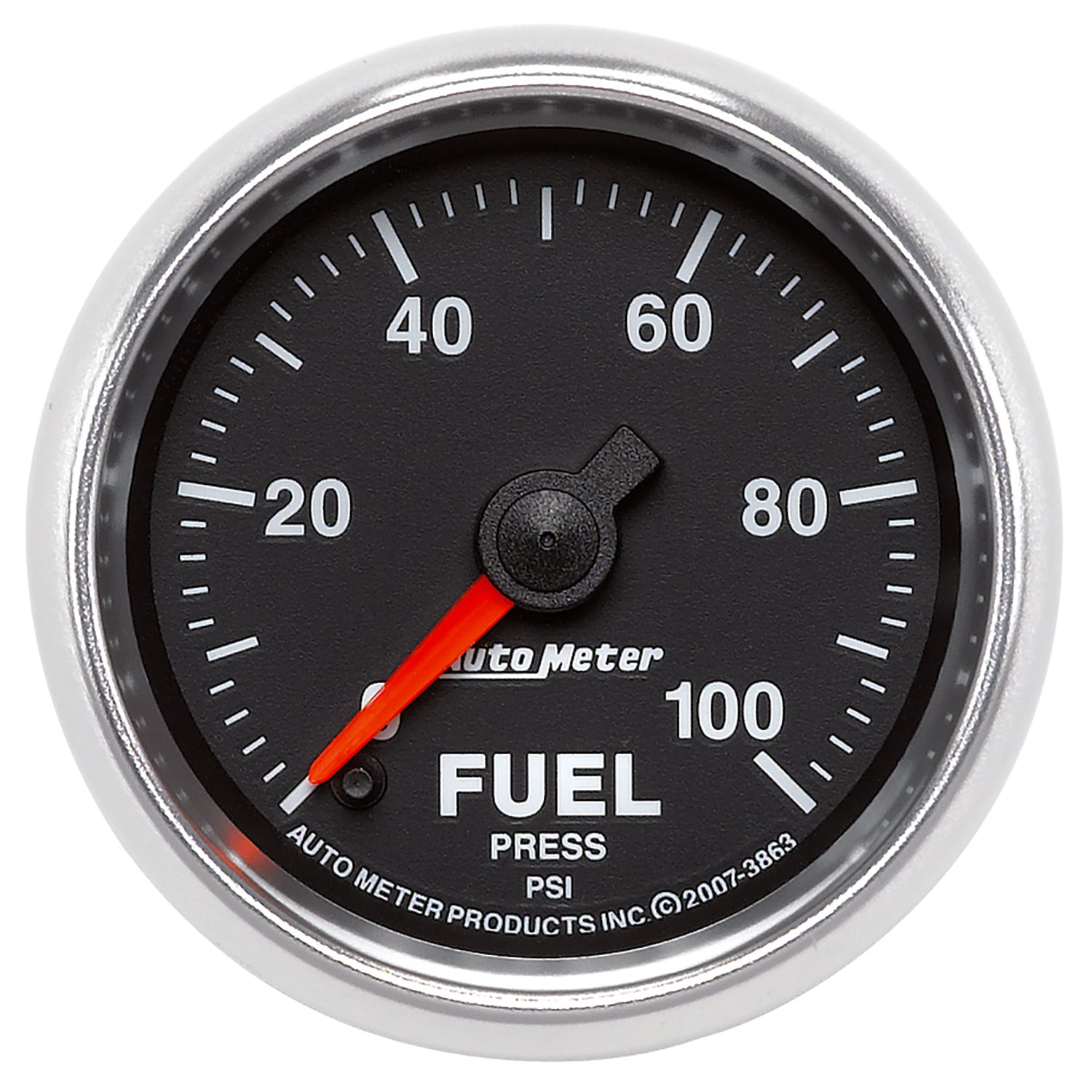 Autometer GS 0-100 PSI Full Sweep Electronic Fuel Pressure Gauge - 3863