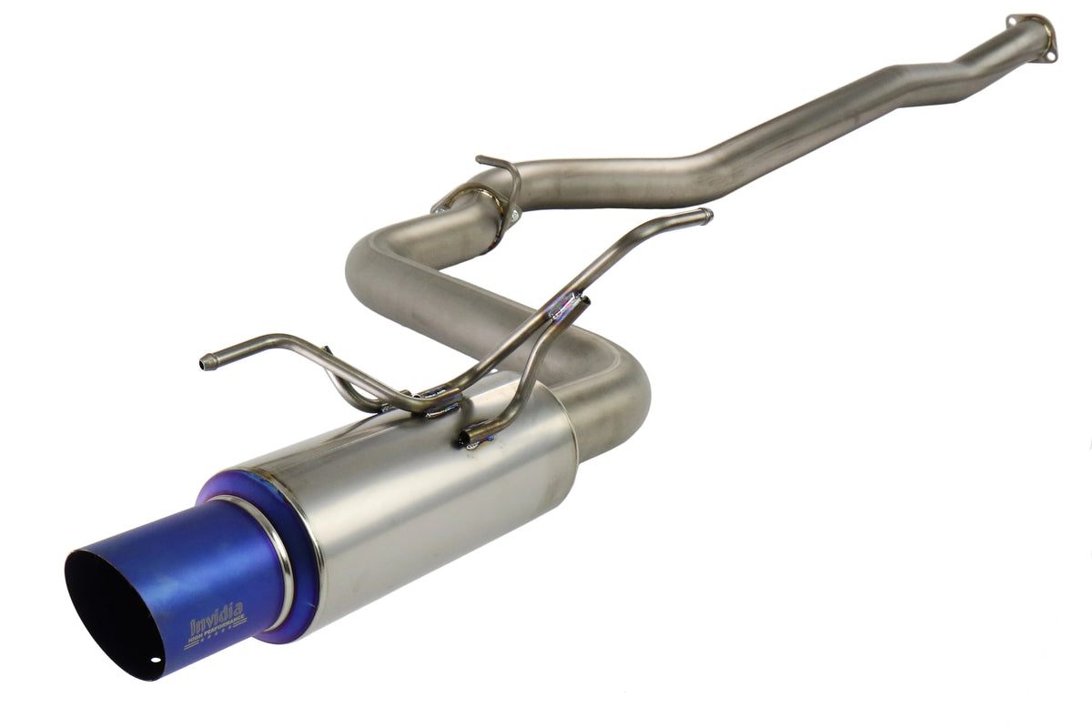 Invidia 08-14 WRX/STi 4 Door 80mm Single Outlet Full Titanium Cat-Back Exhaust