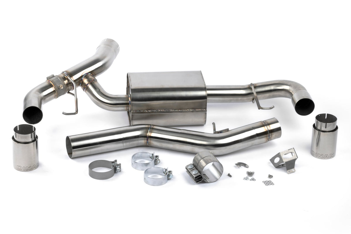 Dinan - Valved Axle-Back Exhaust - G2X BMW 330i/430i - D660-0091