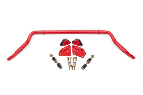 BMR 82-92 Chevrolet Camaro / Pontiac Firebird Sway Bar Kit Front Hollow 38mm Adjustable - Red - SB334R for 1982-1992 Chevrole