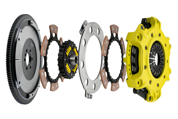 ACT Chevy Camaro/Corvette LS1/LS2/LS3/LS6/LS7 Mod-Twin 10.5 XT Sprung Disc Race Clutch Kit - T2RS-G14 for 1997-2013 Chevrolet