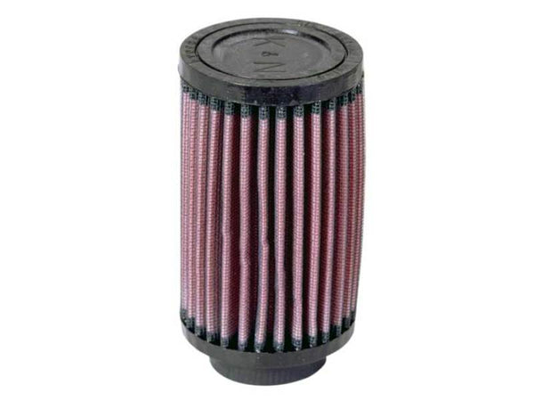 K&N Filter Universal Rubber Filter 1-11/16in FLG / 3in OD / 5in Height - RU-0210 for 1987-2002 Yamaha YFZ350 Banshee - front 