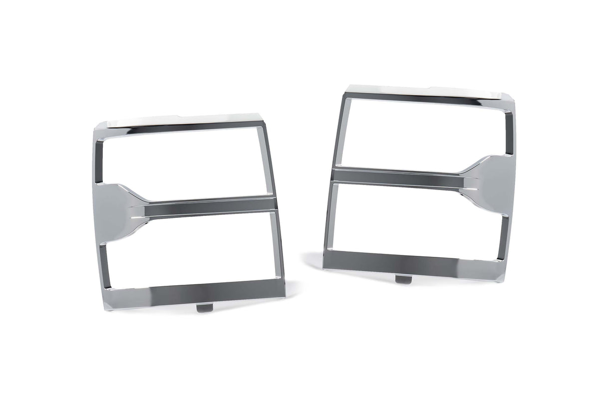Morimoto - XB Headlight Trim Bezels: LF543  (Pair / Chrome) - LF543.C