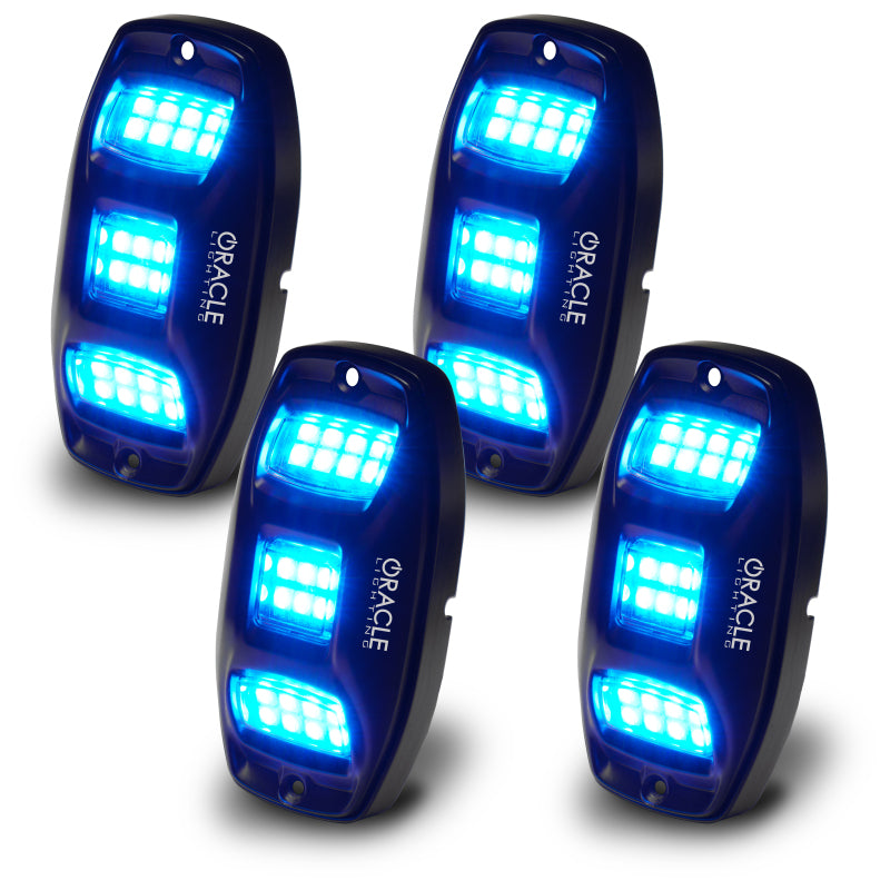 Oracle Underbody  RGB+W Wheel Well Rock Light Kit - 4 PCS - ColorSHIFT SEE WARRANTY - 5895-339