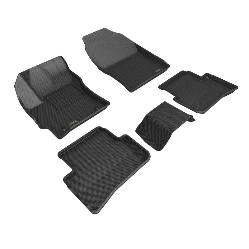 3D Maxpider 23-25 Toyota GR Corolla Kagu Floor Mat- Black R1 R2 - L1TY29501509